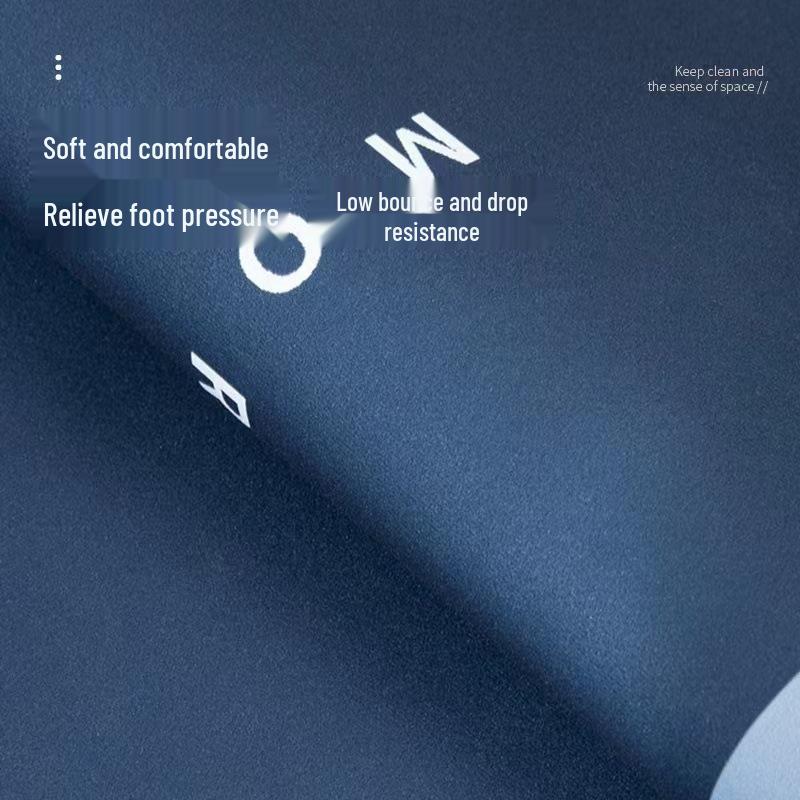 Diatom Mud Non-slip Kitchen Floor Mat - Oil-proof, Waterproof, Dirt-resistant, Absorbent, Wash-free Entrance Foot Pad.