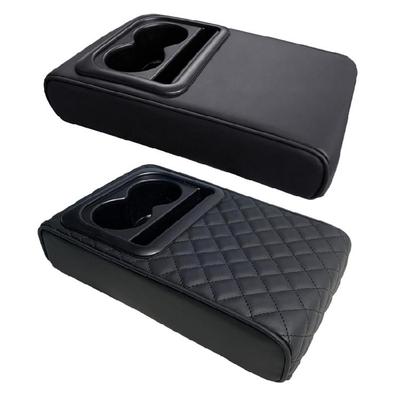 Reposabrazos Universal para Coche Caja Portavasos Almohadilla Elevadora para Amplia Compatibilidad