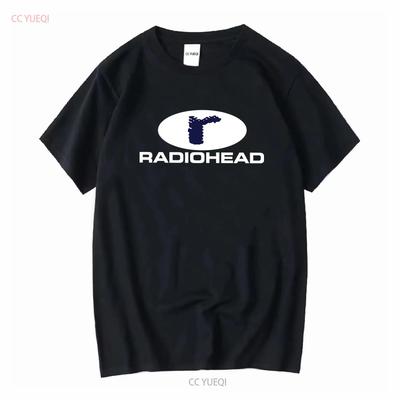 Radiohead T Shirt New Men Long or Short Sleeves Vintage Washed Stretched Stylish Unisex Comfortable Slightly Graphic Fashion