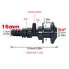 Water tank valve Pipe Joint 25mm 3/4'' Rainwater collection bucket faucet Water tank adapter Garden irrigation pipe joint