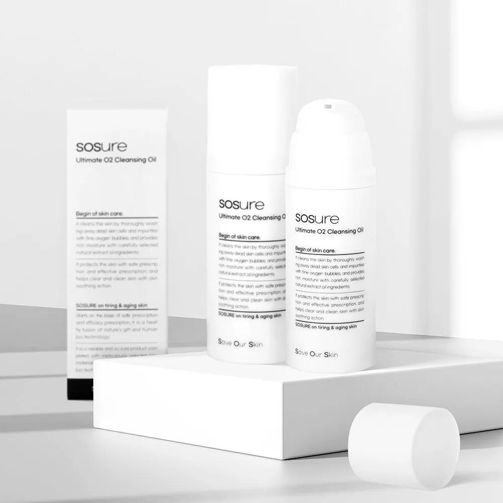 Nose Sebum and Blackhead Removal Dissolving Glass Skin Barrier All-in-One One-Wash Cleansing Oil Foam Facial Cleanser