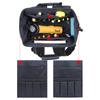 Wide Mouth Tool Tote Bag Muti-Purpose Tool Organiser with Multiple Pockets Adjustable Shoulder
