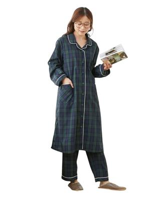 Nissen Loungewear and Postpartum Nursing Maternity Nursing Shirt Green Maternity Size 4L [Pre- Clothes] 275-Day Pajamas, Open-Front Pajamas, (Black