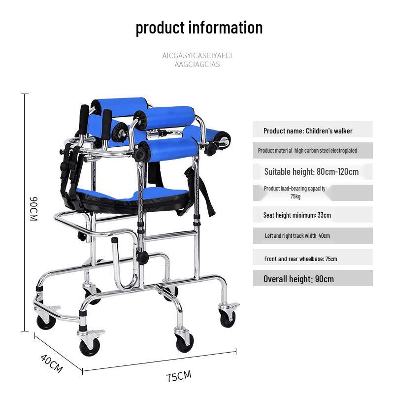 Ходунки для реабилитации пожилых: Тренировочная и опорная рама при гемиплегии