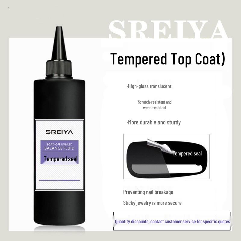 Large Matte No-Wipe Base & Top Coat Strengthening Gel for Nail Salons – Anti-Lifting, Leveling Formula