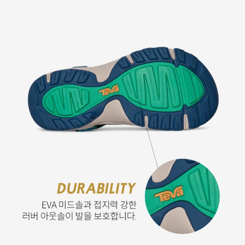 Teva Outflow Universal Kids Aqua Sandal Stvt2416599 Nml