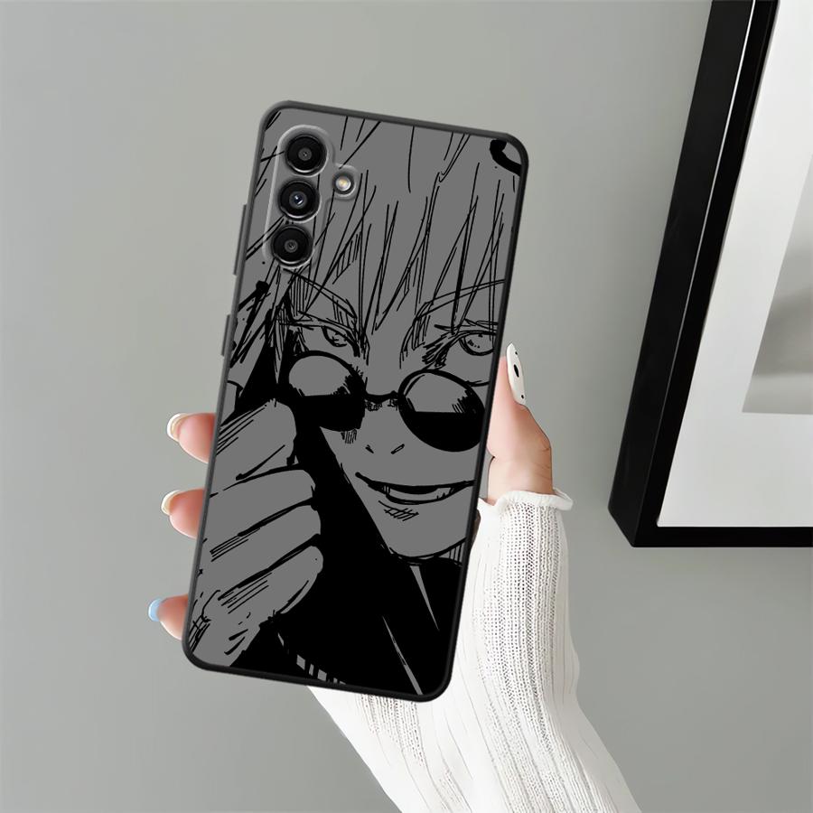 Anime Back Phone Cover Case for Samsung Galaxy A35 A41 A16 A21s A54 A71 A72 A73 A22 A23 A14 A15 A33 A34 A51 A52 A24 A31 A12 A13