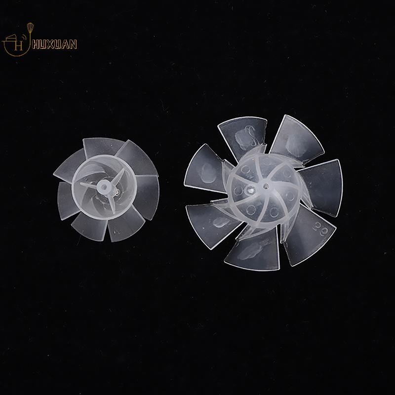 1 Pz 7 Pale Ventola in Plastica Diametro Esterno Pale 35mm/42mm/50mm/65mm Pala Ventola di Raffreddamento in Plastica Per Asciugacapelli