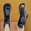 Snow Boots Increase In Height In Autumn and Winter New Platform Casual Shoes Ins Trendy Small Velvet Cotton Shoes A
