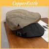 Mens Stripes Beret Hat With Windproof And Breathable Features For Fall And Winter Outings