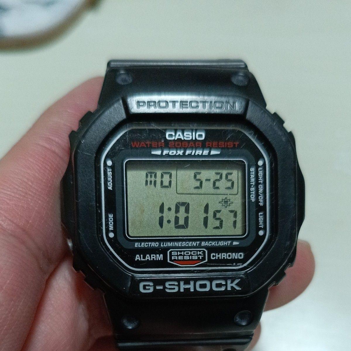 CASIO G-SHOCK FOX FIRE DW-5600BD Digital Watch Black
