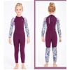 Girls 2.5mm Neoprene Wetsuit Snorkeling Swimming Warm Full Body Long Sleeve Dive Suit Kids Winter Fall