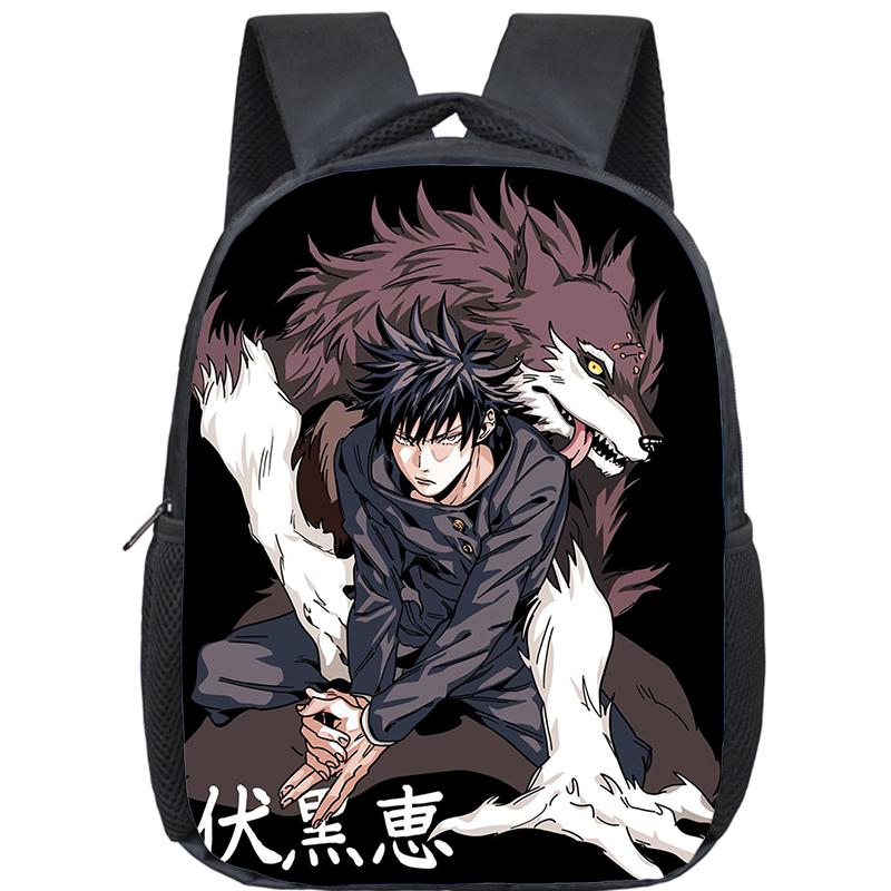 Anime J-Jujutsu Kaisen Backpack Children School Bags Manga Gojo Satoru Yuji Itadori Backpack Boys Girls Kindergarten Book Bag