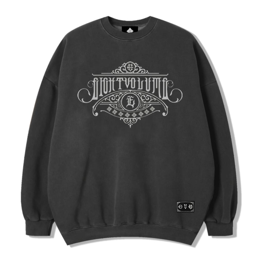 EIGHTVOLUME Ev Unison Pigment Sweatshirt (Dark Gray)