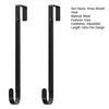 Adjustable Metal Wreath Hanger Ultra-Thin Over-The-Door Hook Christmas Halloween Fall Party Decoration