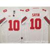 Mens Ohio State Buckeyes Rugby Jersey Training Shirt Cotton Blend Embroidered Football Uniform College Team Practice