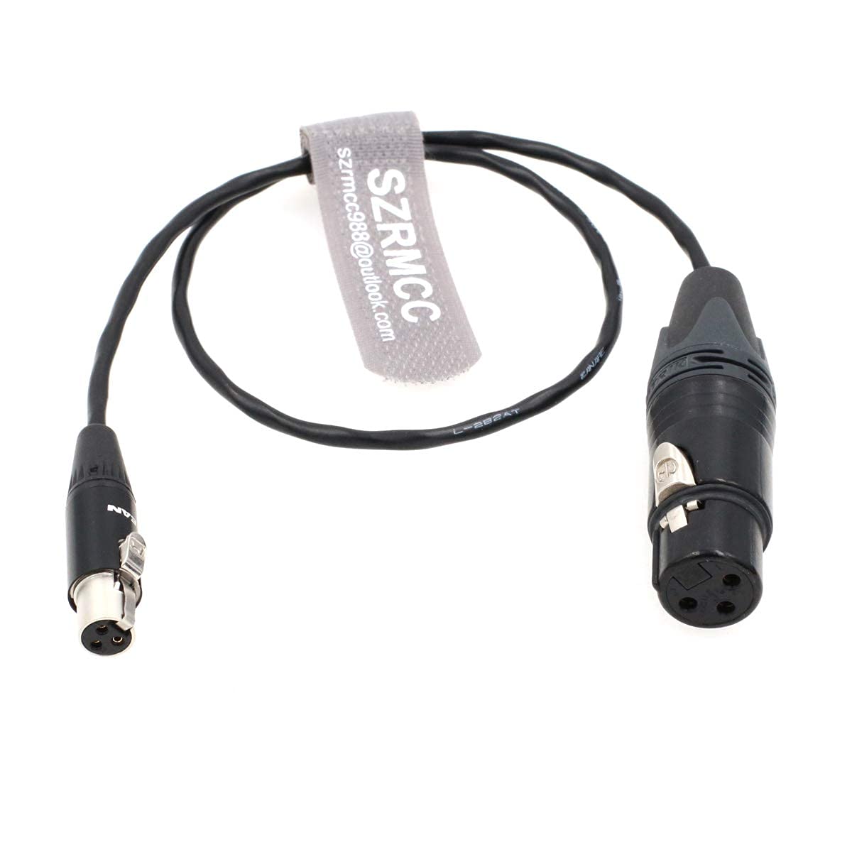 

SZRMCC Sound Devices Microphone Cable 633442688 Mixer XLR 3-Pin Female to Neutrik Mini XLR 3-Pin Female