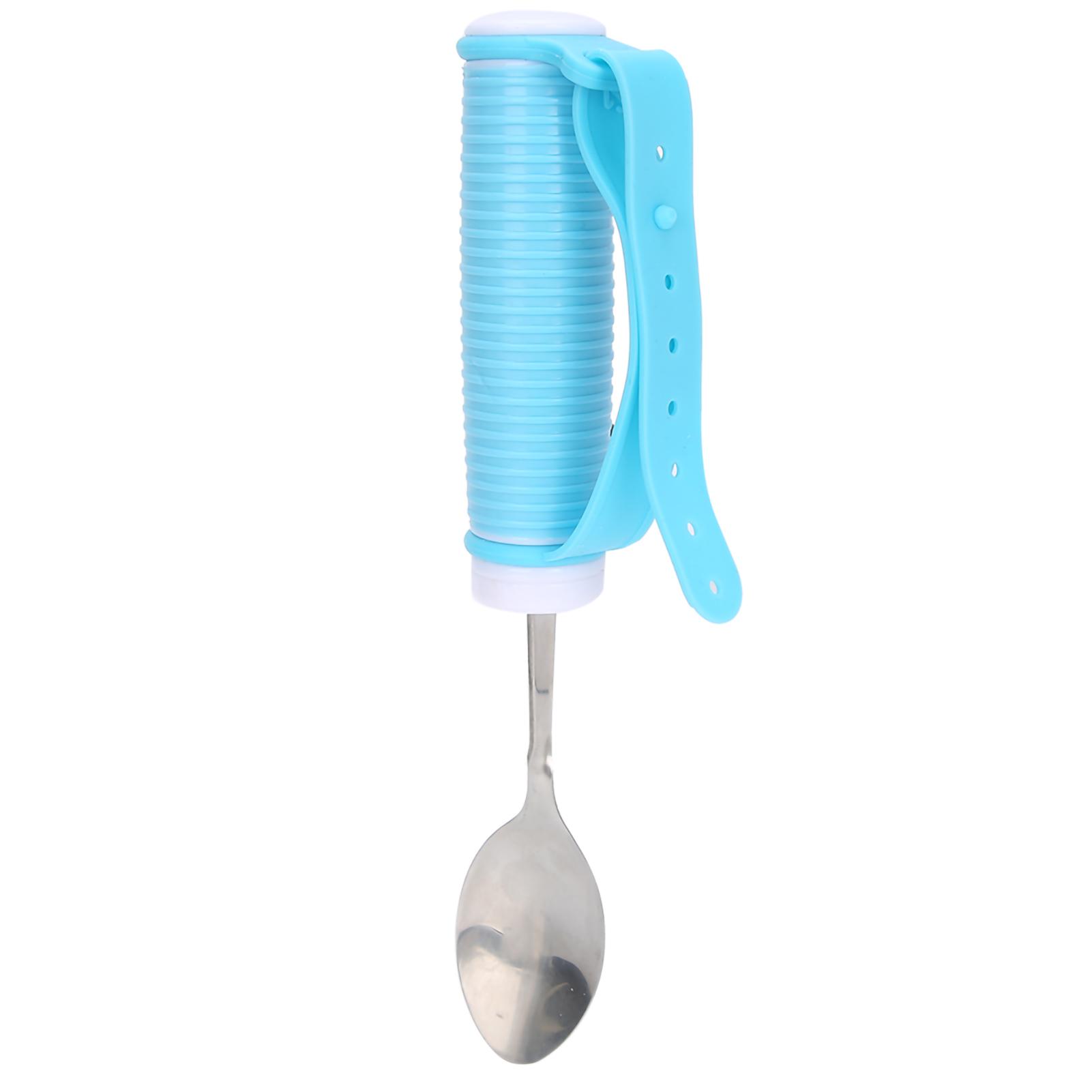 

Elderly Auxiliary Tableware Disabled Eating Aids Flexible AntiSlip Eating Spoon Tool
