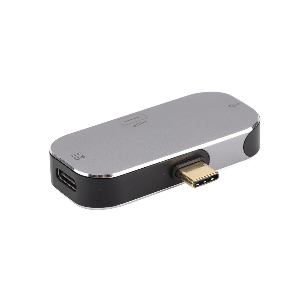 USB C Hub Multifunctional 3 In 1 Type C Male To Mini DP 2 Type C Female Docking Station for Windows for Android for OS X