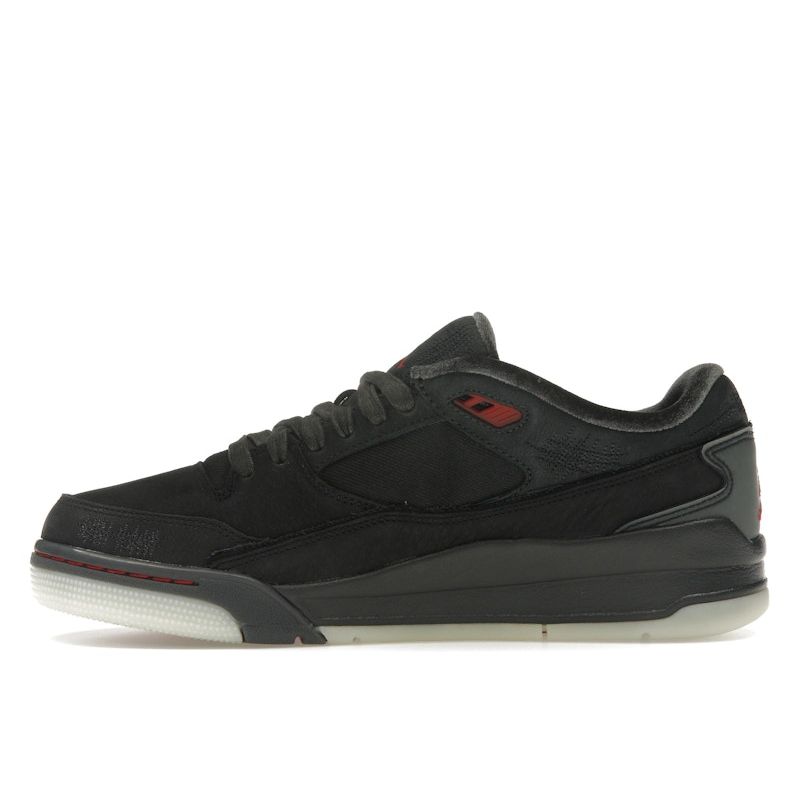 Air Jordan Who Decides War X  Jordan Flight Court The World Is Your Court - Black Women Sneakers Varsity-Red Off-Noir Muslin HQ2958-006