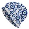 Mediterranean Evil Eye Skullies Beanies Caps Hip Hop Winter Warm Knitted Hat Adult Unisex Turkish Amulet Culture Bonnet Hats