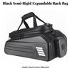 Electric Bike Trunk Bag Structured Easy To Install for Cyclists