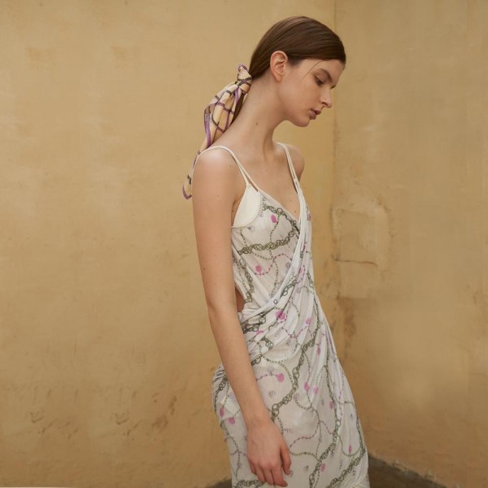 Bb De Soli De Concha Wrap Dress Purple Single option