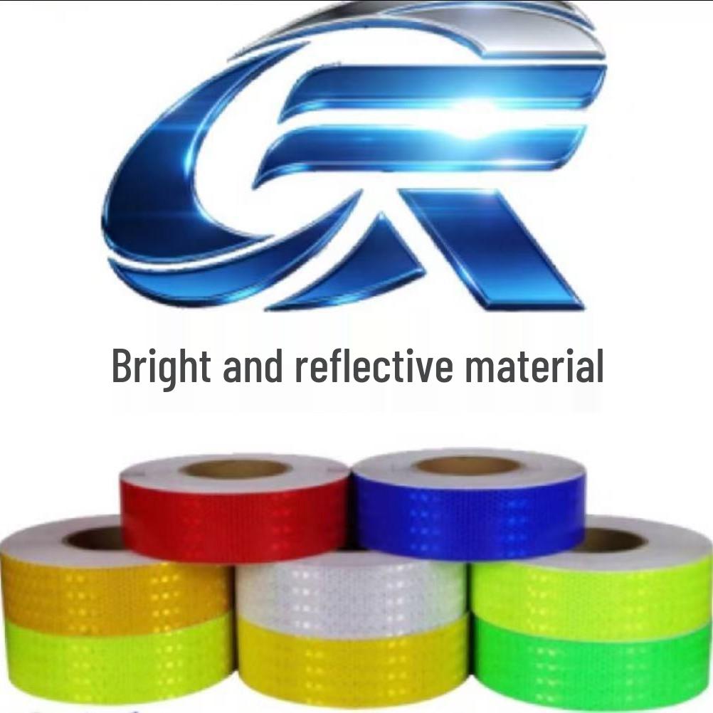 Bandă Adezivă cu Bandă PVC Reflectorizantă pentru Caroseria Mașinii și Film de Avertizare