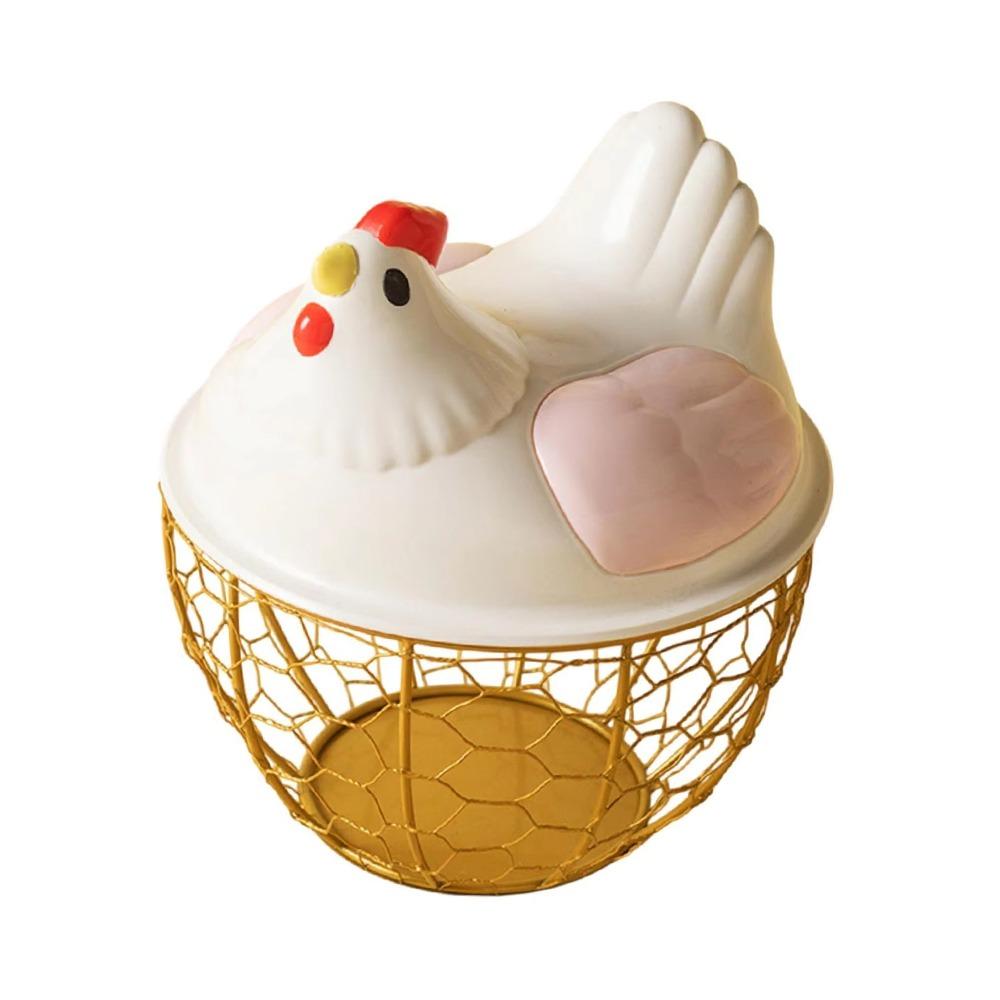 1Pcs Multi-Functional Chicken Egg Basket Portable Kitchen Organizer New Egg Holder