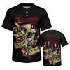 Herren Wandern Outdoor Sport T-Shirt Mode 3D Druck Design Streifen T-Shirts Für Männer Kleidung 2025 Sommer Locker Atmungsaktiv Tee Tops