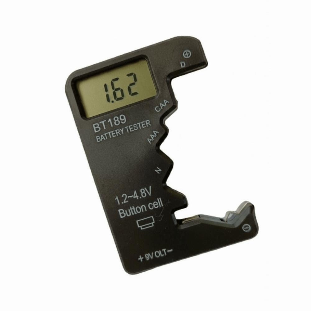 Voltage Checker Digital Battery Tester LCD Display Universal Battery Tester For DIY Lover