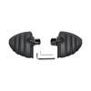 Motorcycle Footrest Motorcycle Front Driver Rubber Foot Peg Footrest Foot Pegs Suzuki Bull Bird