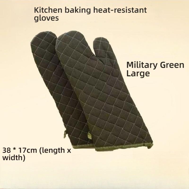 Microwave Oven Insulated Gloves High Temperature Resistant Heat-resistant Heat-resistant Thick Mooncake Oven Special Microwave