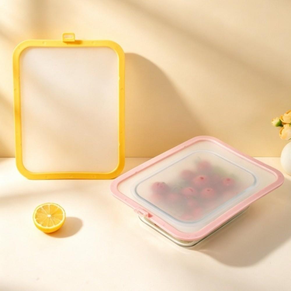 Leakproof Food Fresh Keeping Cover Sealed Bowl Lid Reusable Food Covers  for Containers