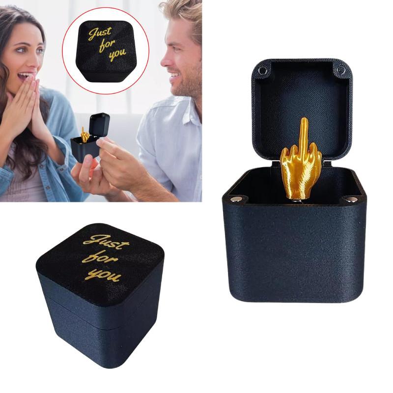 In Middle Finger A Box Surprise Box Toy Pop Up Christmas Novelty Fun Unique Gift
