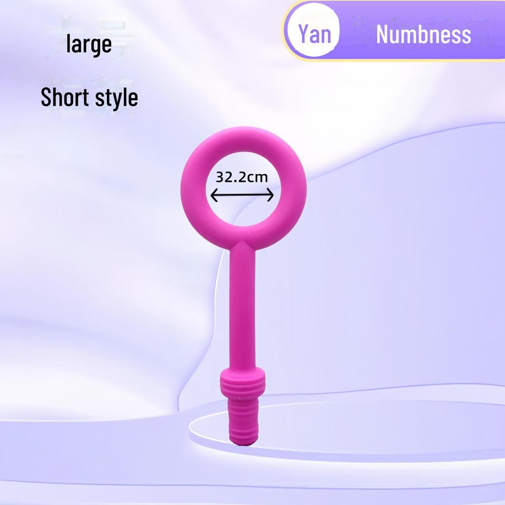 Men's Multifunctional Self-Use Fascia Gun and J-Ring Adult Toy