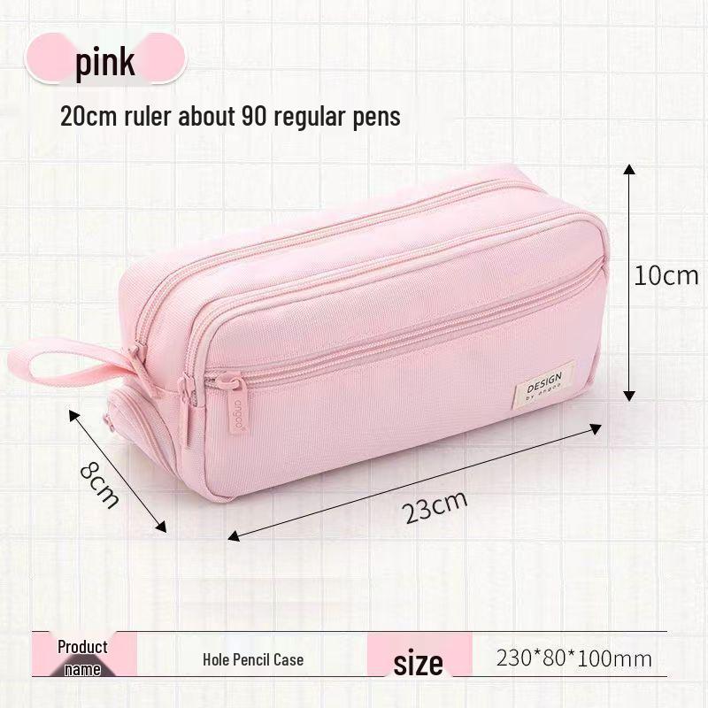 

Premium Perforated Pencil Case: Portable, Cute, and Ideal for Back-to-School Organization