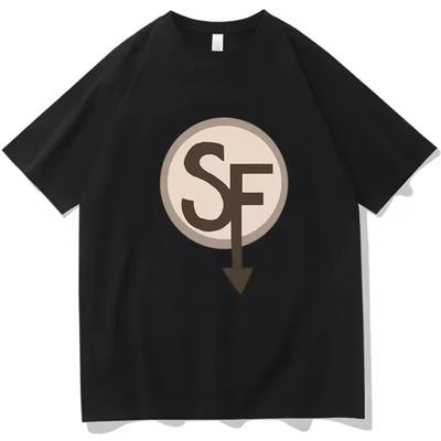 Summer Sally Face Girl Print T-shirt Women Kawaii Tee Shirt Harajuku T Shirt Cotton Tops Goth Graphic T Shirts