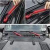 2X Red Front Window Windshield Wiper Decor Cover Trim for Jeep Wrangler JL 2018+