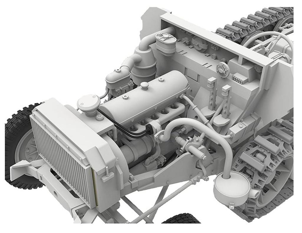 Modelos Boneco de Neve Escala Veículo Blindado de Transporte de Pessoal Alemão Sdkfz com Foguete Plástico SP358004 1/35 251/1D Suporte 28/32cm, Modelo, (Veículo militar)