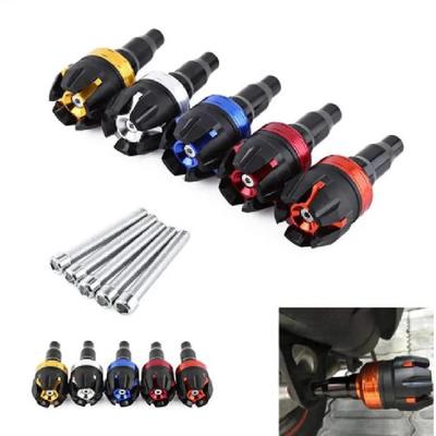 1PC Motorcycle Frame Slider Crash Pad Collision Falling Protector Anti Crash Caps M10 10mm Screw Universal Motocross Motorbike