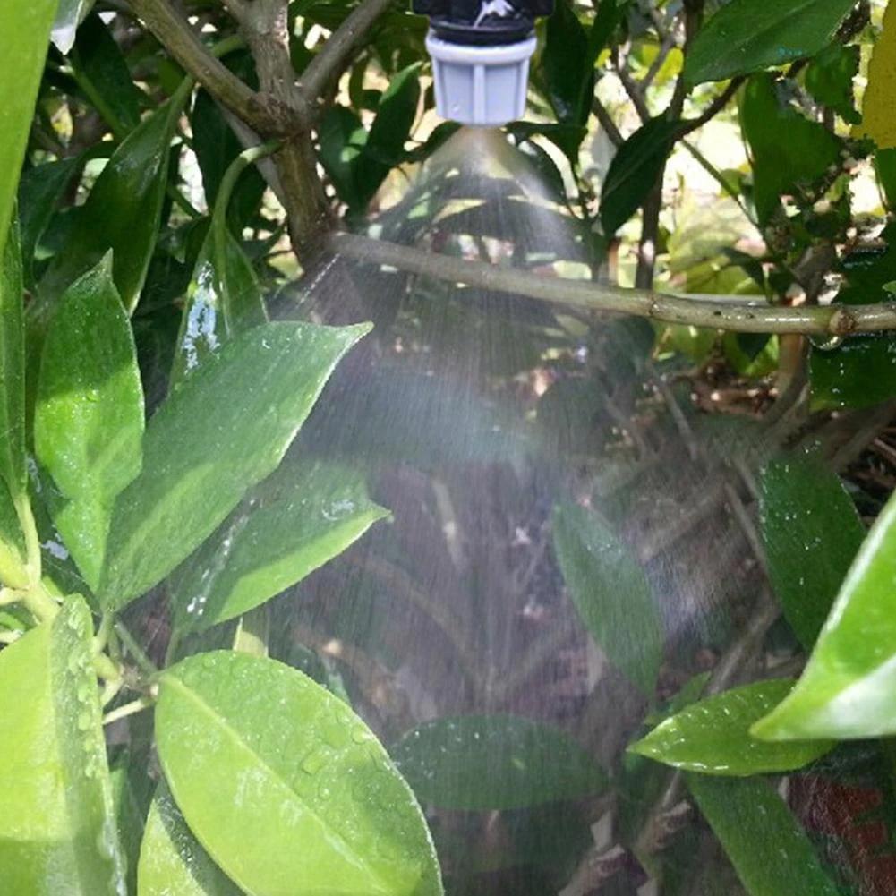 20/10m Garden Automatic Drip Watering Irrigation Kit System 4/7mm Hose 1/4'' Mist Nozzle Sprinkler for Lawn Pot Plant Greenhouse