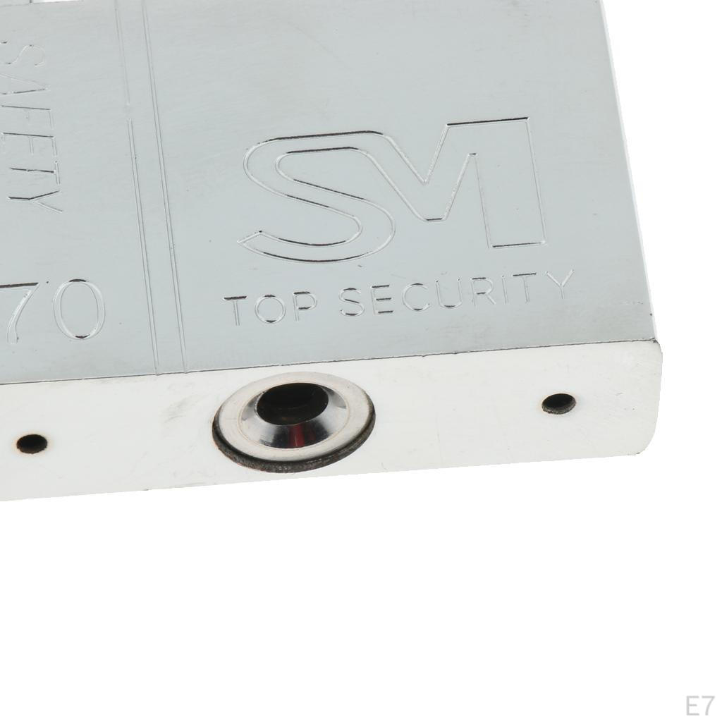 Safety Security Padlock Lock Keyed Shackle 10 Sizes