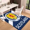 Scotland's Lion Rampant Emblem Area Rug Office rug, Chair Rug, Decor Carpet Livingroom bedroom Mat, Large Size Fan gifts Christmas gifts