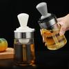 Silicone Brush-Head Oil Control Glass Bottle for Kitchen