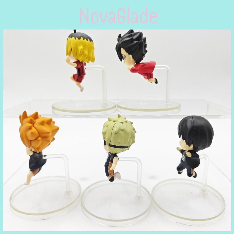Volleyball Boys Uya Vs Inokuma High School Jumping Figures Collectible Pvc Toy Model