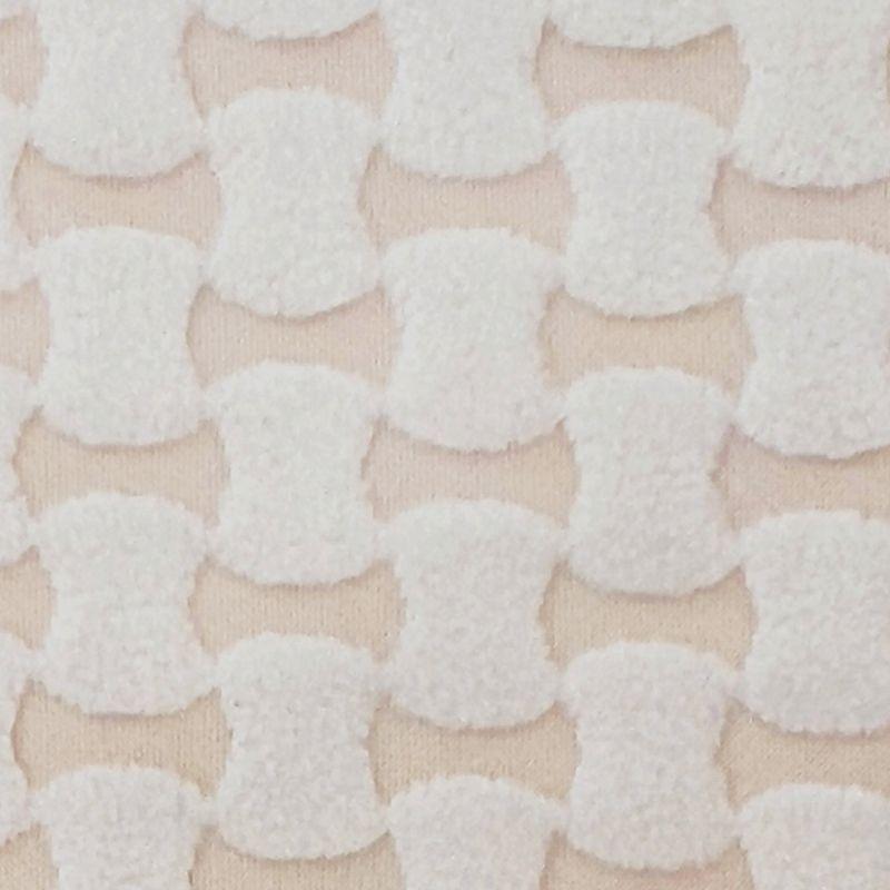 1.7m Wide Jacquard Stretch Knit Fleece Fabric for Chair Covers, Sofa Covers, and Cushion Covers, DIY Crafts