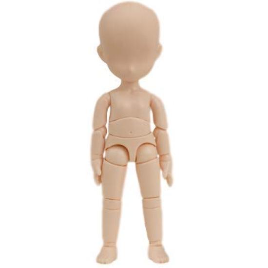 Obitsu Doll Head for 11cm 1 Piece Doll, 11-01 Natural,