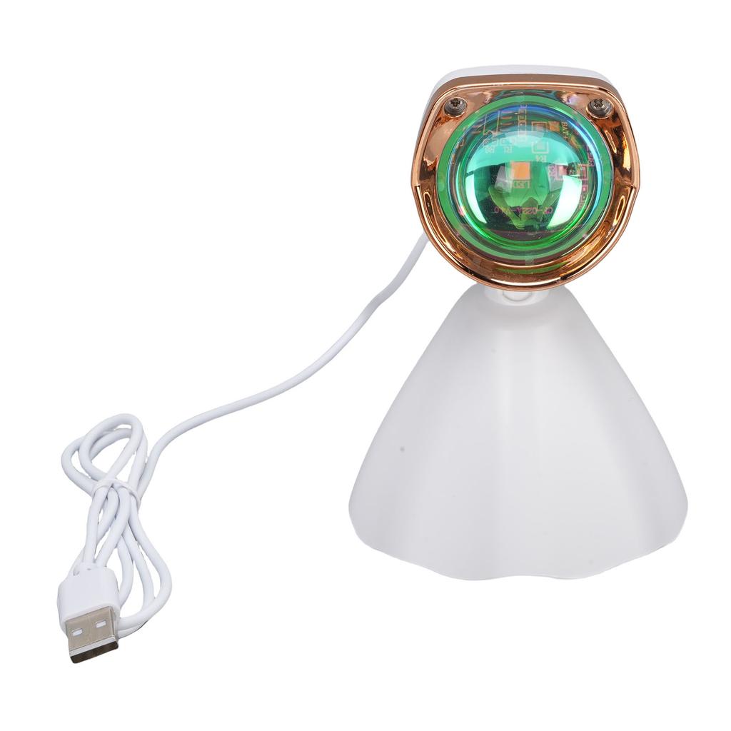Sunset Light USB Powered Ambient Projection Lamp for Bedroom Indoor Decoration Selfie Background