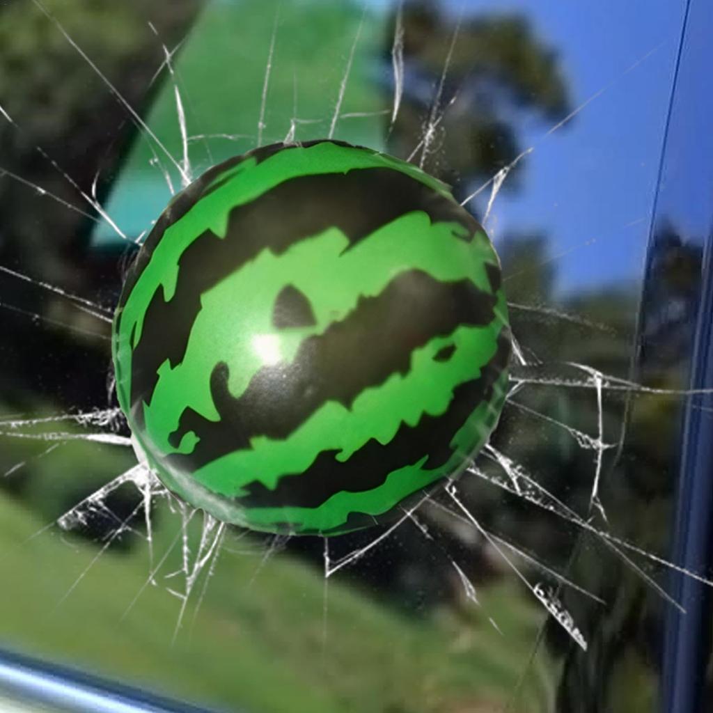 Broken Glass Window Stickers, 3D Prank Glass Window Stickers | Vista Printed Watermelon Hit